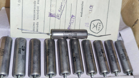 25x 0.022uF 1000V set of guitar tone vintage capacitors NOS