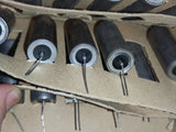 K40Y-9 1uF 1000nF 200V Matched Pair paper in oil PIO Audio capacitors NOS