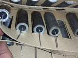 K40Y-9 1uF 1000nF 200V Matched Pair paper in oil PIO Audio capacitors NOS