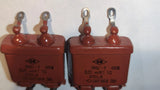 OMBG-3 Audio Capacitors 0.25uF 400 V Paper PIO made in ussr NOS Lot of 4 pcs