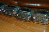 IN-12A,IN-12B  in12 USSR  NIXIE DISPLAY TUBES FOR NIXIE CLOCK LOT OF 6 PCS. used - TubesAndSound