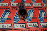 6N3P 2C51 / 396A / 6385 /  Made in USSR in 1968 military tubes strong matched quad (4 pcs.) - TubesAndSound