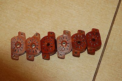 IN-12A IN-12B IN-15A IN-15B IV-22 USED Socket 12pin for nixie tubes 6pcs. - TubesAndSound